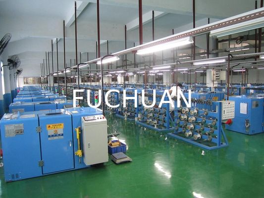 0.04-2.52 мм Голая медная проволока консервированная проволока CCA Twisting Bunching Buncher Machine