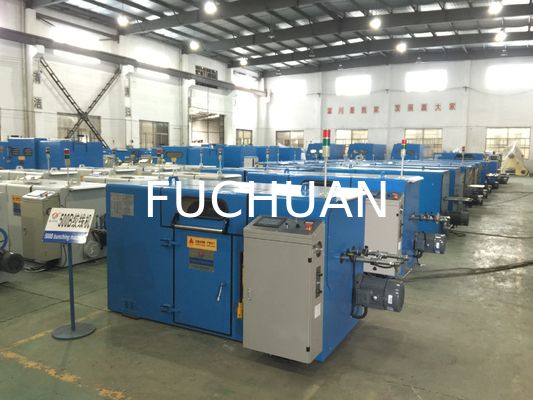 0.04-2.52 мм Голая медная проволока консервированная проволока CCA Twisting Bunching Buncher Machine