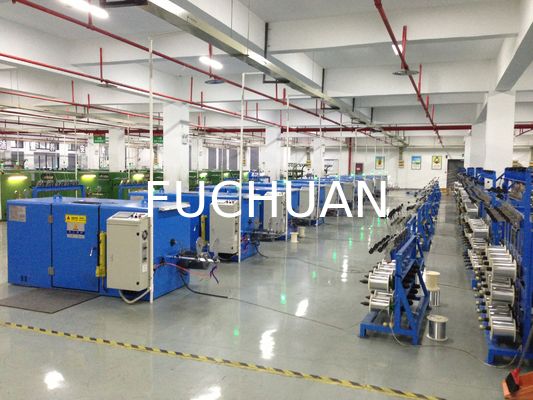 0.04-2.52 мм Голая медная проволока консервированная проволока CCA Twisting Bunching Buncher Machine