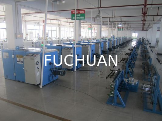 0.04-2.52 мм Голая медная проволока консервированная проволока CCA Twisting Bunching Buncher Machine