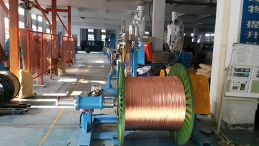 кабельная медная проволока экструзионная машина линия для автомобиля ПВХ / PP / PE проволока
