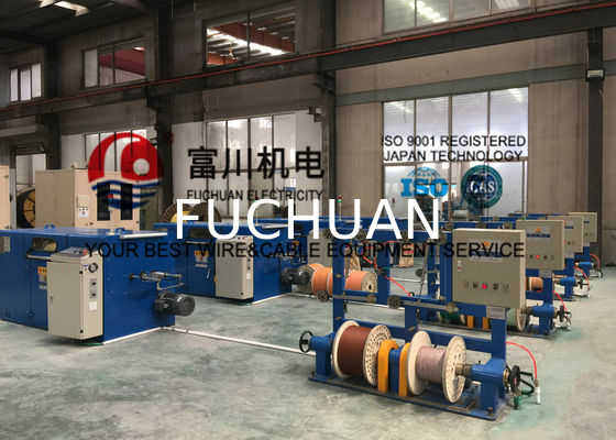 Тангаж 6,3-52,3 пакетировочной машины с двойным закручиванием FUCHUAN с сенсорным экраном