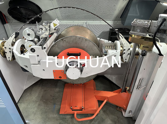 Electric Pitches Copper Bunching Machine 15KW AC Servo Motor 380V Voltage